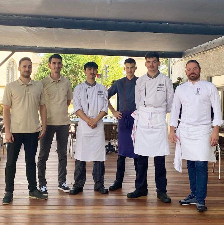 Équipe restaurant Histoire sans Faim Rochetaillée-Sur-Saône