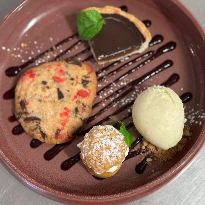 Dessert classique français Rochetaillée-sur-Saône