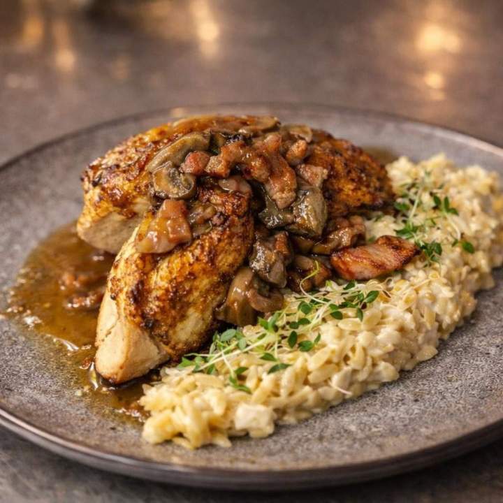 Blanc de poulet poêlé Rochetaillée-sur-Saône