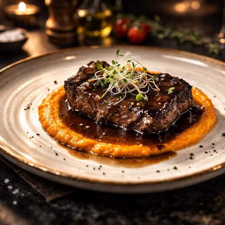 Steak de bœuf Rochetaillée-sur-Saône